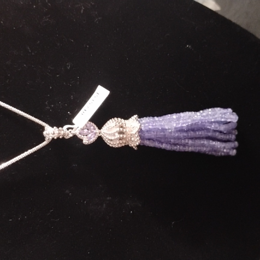 Beaded Amethyst Necklace